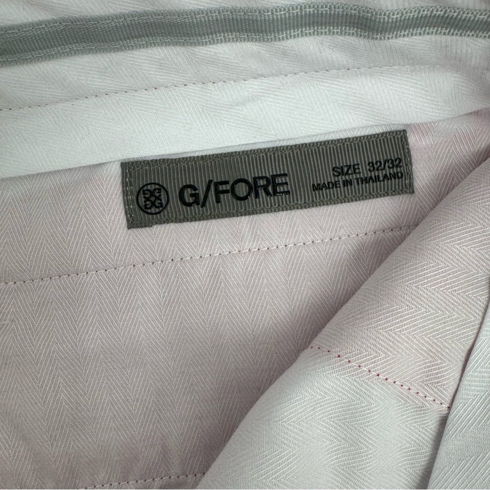 G Fore Golf Pants Men’s 32x32 Pink Five Pocket Golf - Picture 4 of 10